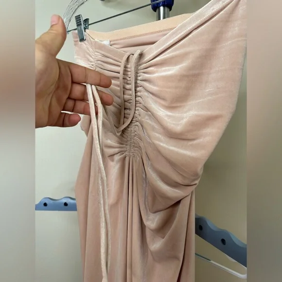 NWT A.L.C ORLY RUCHED MAXI SKIRT